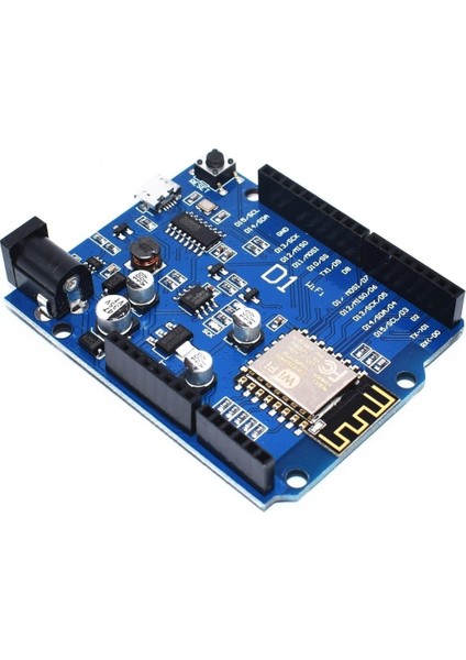 Arduino Wifi Shield ESP-12F Wifi ESP8266 Uno R3 Shield Wemos D1 Kablosuz Internet Haberleşme Iot