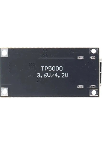 TP5000 1A 3.6V Lipo Lifepo4 Pil Şarj Modülü 1s 4.2V Lityum Li-Ion Batarya Akü Mp3 Mp4 Tablet Pda