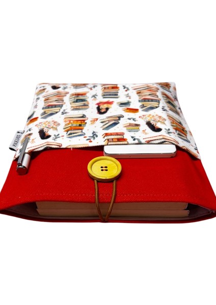 Kitap Kılıfı / Tablet Kılıfı / Ebook Kılıfı / Çok Amaçlı Kılıf ( Kitap Okuyan Kızlar ,turuncu ) indirimleri
