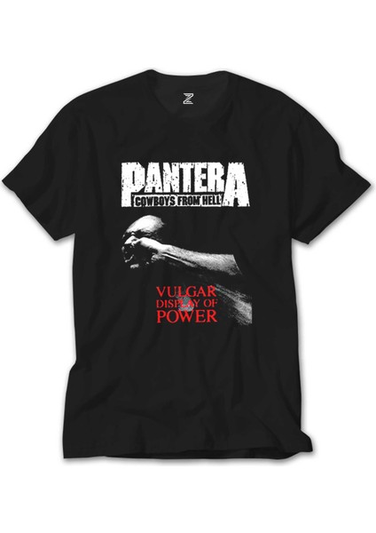 Pantera Vulgar Display Of Power Siyah Tişört