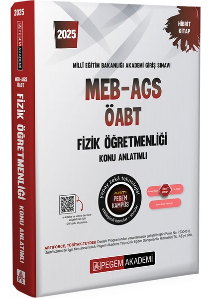 2025 Meb-Ags-Öabt Fizik Öğretmenliği Konu Anlatımlı