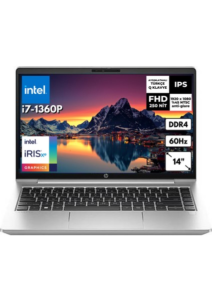 Probook 440 G10 I5-1334U 64 GB 512 GB SSD 14″ Windows 11 Home Notebook 9B9F8EA BT119