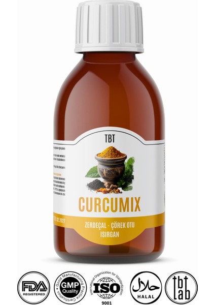 Curcumix: Kadim Bilgeliğin Mucizevi Dokunuşu | 150 ml Şurup