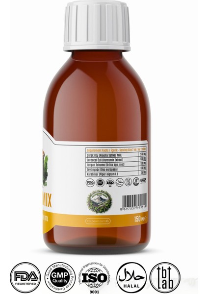 Curcumix: Kadim Bilgeliğin Mucizevi Dokunuşu | 150 ml Şurup modelleri