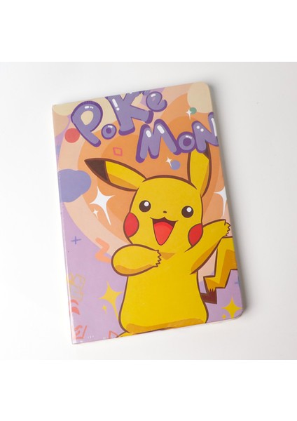 Pokemon Tasarımlı Çizgili Defter 1 ADET