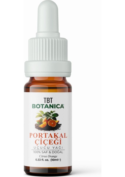 %100 Saf Portakal Çiçeği Yağı Citrus Orange: Doğal ve Etkili Bir Terapi |10 Ml|