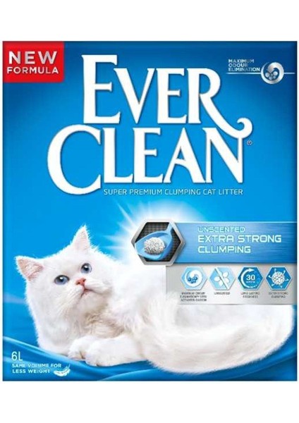 Kobal Ever Clean Unscented Kedi Kumu 6 Lt