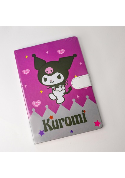 Piraye Gift Sanrio Kuromi Çizgili  Defter