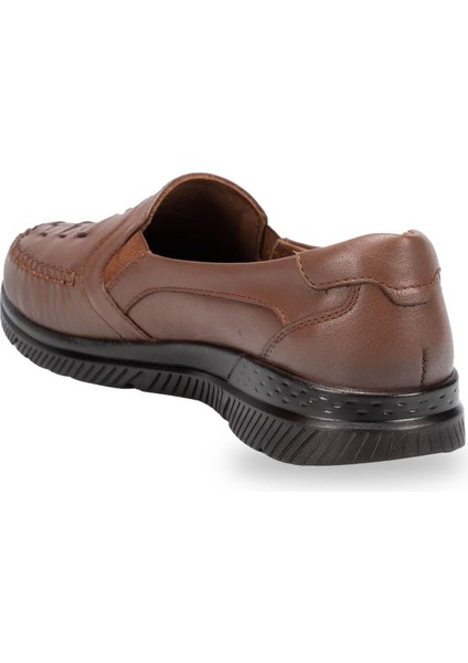 Olıvıa-H Kadın Deri Comfort Ayakkabı Taba