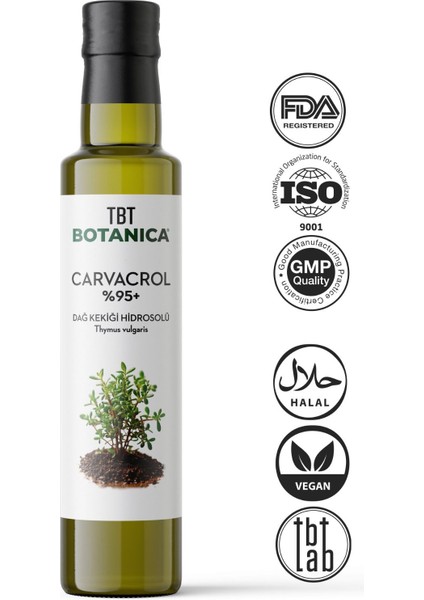 Botanica %100 Saf Kekik Hidrosolü: Akdeniz'in Mucizevi Dokunuşu | 250 ml fiyatları