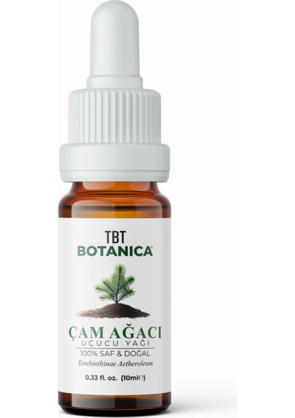 %100 Saf Çam Ağacı Yağı Terebinthinae Aetheroleum: Doğal ve Etkili Bir Terapi |10 Ml|