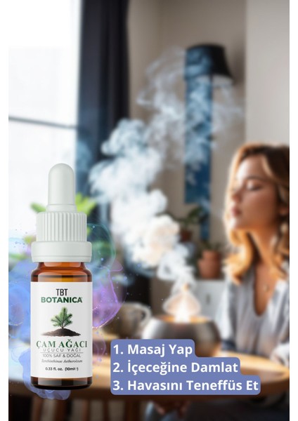 %100 Saf Çam Ağacı Yağı Terebinthinae Aetheroleum: Doğal ve Etkili Bir Terapi |10 Ml| modelleri