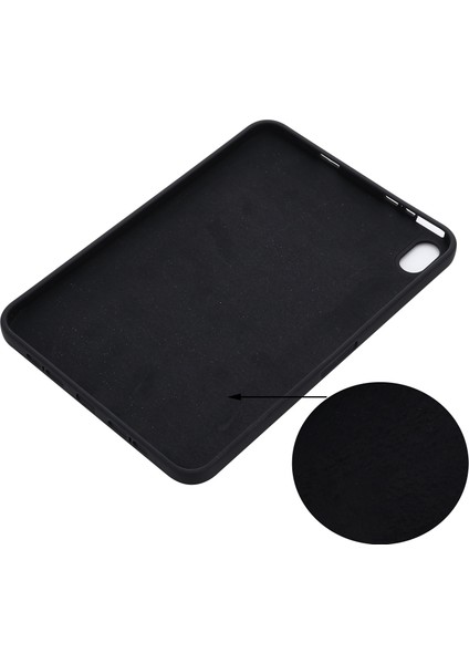 iPad Mini 6 / Mini 2024 Için Sıvı Silikon Tablet Kılıfı (Yurt Dışından)