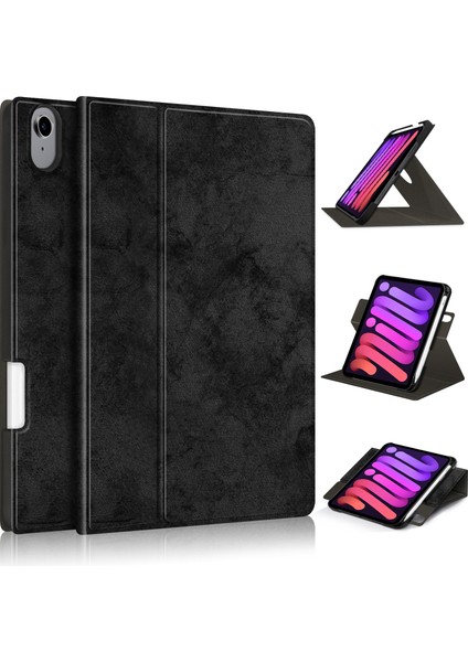 iPad Mini 2024 / Mini 6 Için Renkli Deri Kılıf (Yurt Dışından)