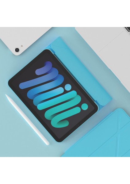 iPad Mini 2024 / Mini 6 Için Tpu Deformasyon Tablet Deri Kılıf (Yurt Dışından)