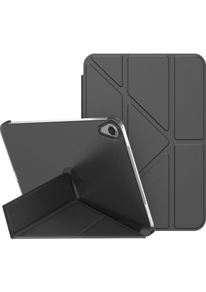 iPad Mini 2024 / Mini 6 Için Pc Deformasyon Tablet Deri Kılıf (Yurt Dışından)