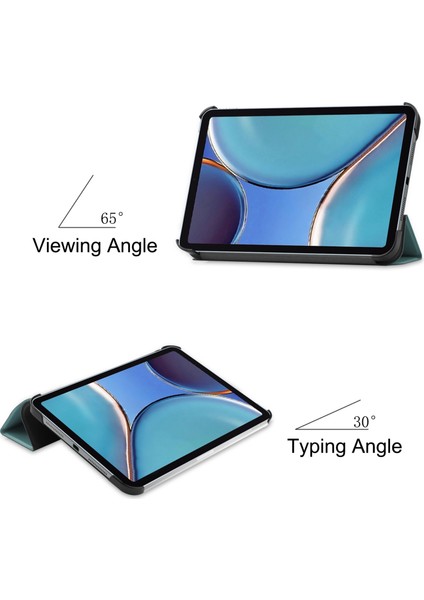 iPad Mini 6 / Mini 2024 Için Custer Texture Deri Kılıf (Yurt Dışından)
