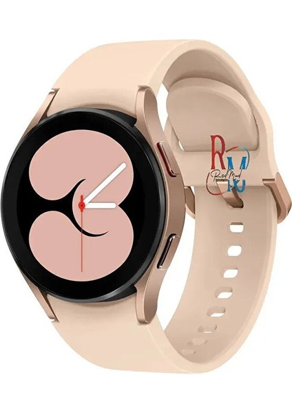Samsung Galaxy Watch 7 Fe 40 mm ile Uyumlu Kordon Kavis Tasarımlı Silikon Kayış