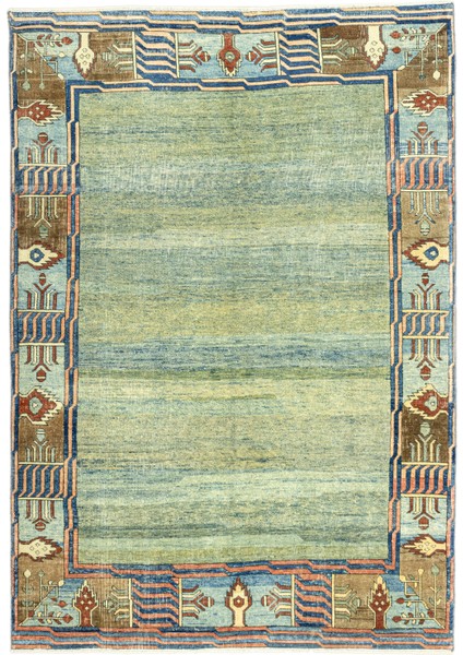 Eflin El Dokuma Abrajlı Azeri Halı 170 x 244 cm