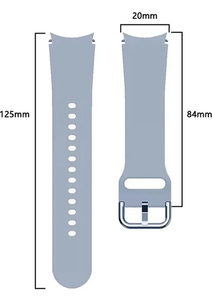 Samsung Galaxy Watch 5 Pro 45MM ile Uyumlu Kordon Orijinal Kavis Tasarımlı Silikon Kayış indirimleri