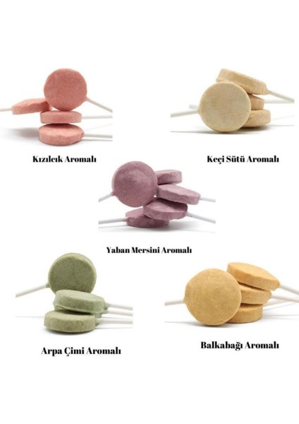 Lollipop Karışık Çeşitli Kedi Ödül Maması 1,4gr 15'li 4 Paket