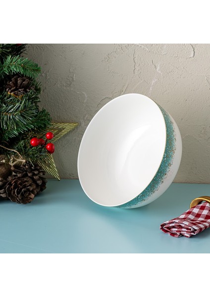 Istanbul Porselen Starlight Fine Bone New Year Yılbaşı Salata Kasesi 21 cm fiyatları