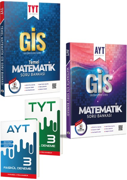 Özdebir Yayınları Tyt-Ayt Matematik Soru Bankası Seti + 6 Deneme Seti