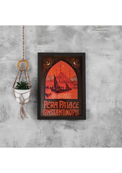 Poster: Pera Palace Constantinople Retro Tasarım Gemi, POSTER001