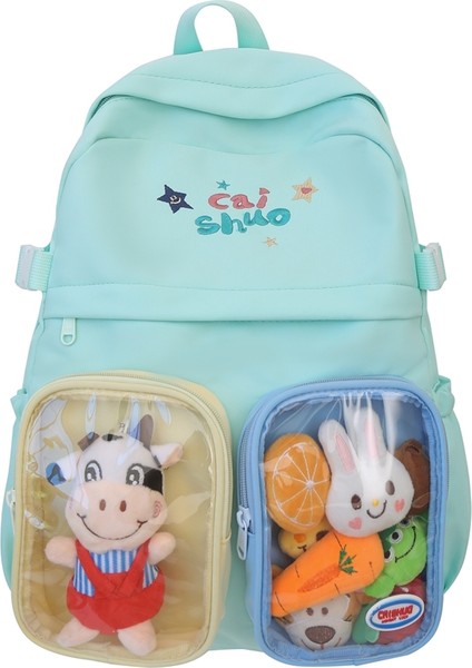 Ortaokul Lise Öğrencisi Sırt Çantası Büyük Kapasiteli Bilgisayar Çantası (Yurt Dışından)