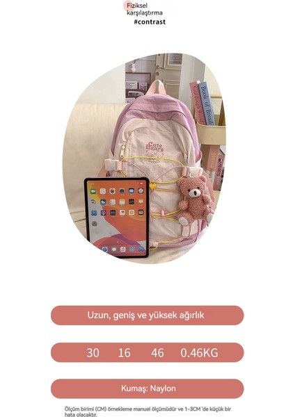 Ortaokul Lise Öğrencisi Sırt Çantası Üniversite Öğrencisi Okul Çantası Açık Su Geçirmez Sırt Çantası (Yurt Dışından) fiyatları