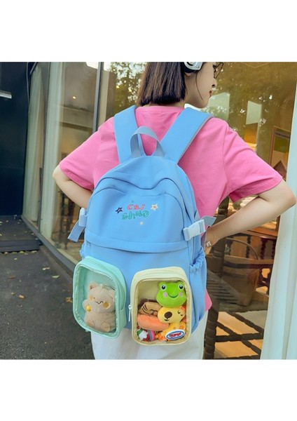 Ortaokul Lise Öğrencisi Sırt Çantası Büyük Kapasiteli Bilgisayar Çantası (Yurt Dışından) modelleri