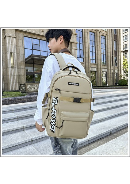 Büyük Kapasiteli Seyahat Sırt Çantası Ortaokul Lise Okul Çantası Üniversite Sırt Çantası Bilgisayar Çantası (Yurt Dışından) modelleri