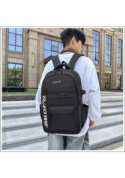Büyük Kapasiteli Seyahat Sırt Çantası Ortaokul Lise Okul Çantası Üniversite Sırt Çantası Bilgisayar Çantası (Yurt Dışından) indirimleri