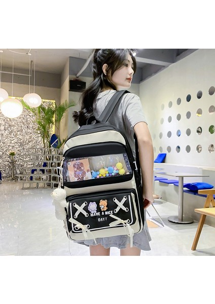 Büyük Kapasiteli Beş Parçalı Okul Çantası (Yurt Dışından) fırsatları