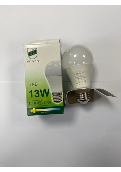 13W 3000K LED Ampül (5 Adet)