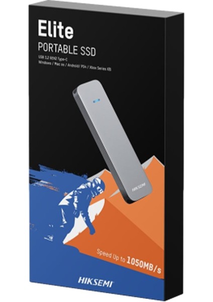 Elite 1TB 1050MB/S-1030MB/S USB 3.2 Gen 2 Type-C Taşınabilir SSD