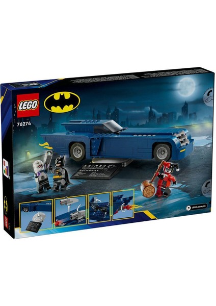 76274 LEGO Marvel Batmobile Batman Harley Quinn ve Mr. Freeze 435 Parça +8 Yaş
