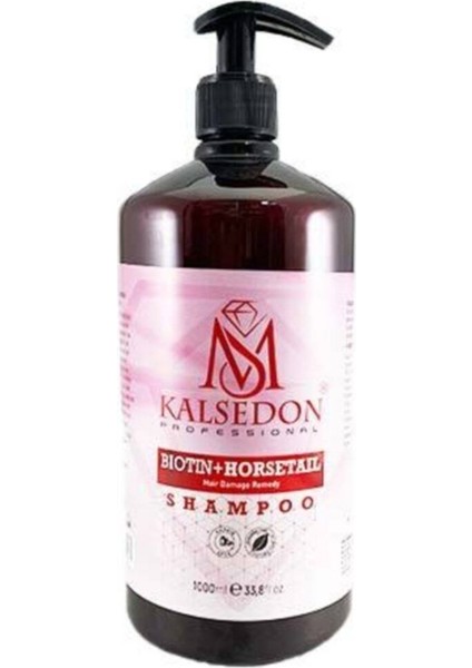 Kalsedon Şampuan Biotin+Horsetail Hacim ve Dolgunluk Şampuanı 1000 ml (2 Adet)