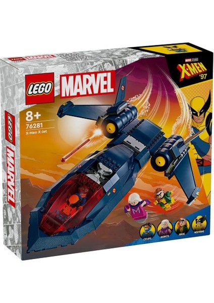 76281 Lego® Marvel X-Men X-Jet 359 Parça +8 Yaş