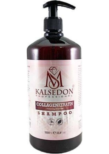 Kalsedon Hacim ve Dolgunluk Collagen+Keratin Şampuan 1000 ml (2 Adet)