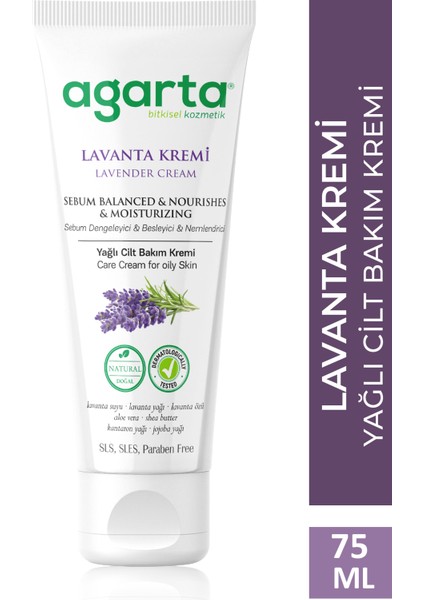 Doğal Lavanta El Ve Vücut Bakım Kremi 75 ml