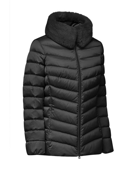 Kadın Siyah Bettanie Kürk Detaylı Mont W4626TT3122F9000 fiyatları