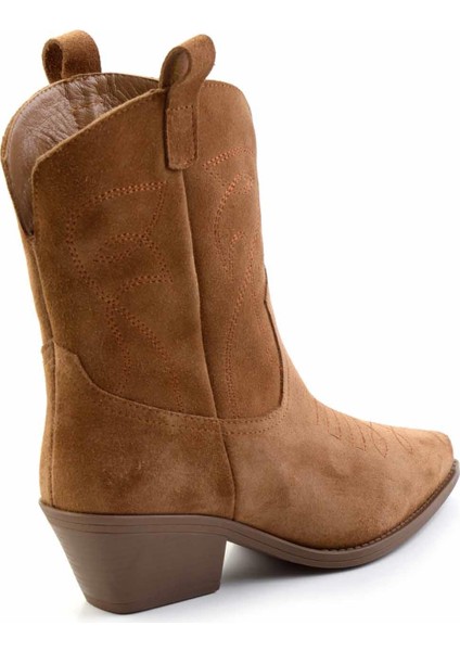 Camel Süet Deri Kadın Bot & Bootie K02415017502 fırsatları