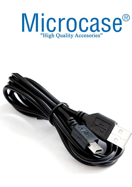 Mini USB Data Şarj Kablosu Kamera Mp3 Mp4 Ps3 Radyo Navigasyon Şarj Kablosu Piramit Uç 200CM AL4784