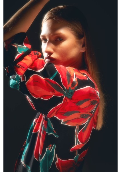 Kadın Vegan Dokuma Uzun Kollu Gömlek modelleri