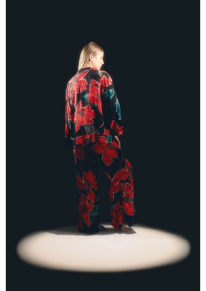 Kadın Vegan Dokuma Uzun Kollu Gömlek fırsatları