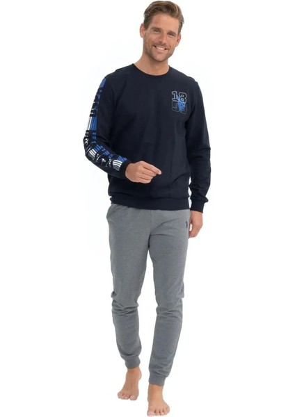 Uzun Kol Erkek Pijama Takım 18820