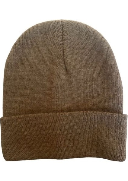 Katlamalı Unisex Triko Bere