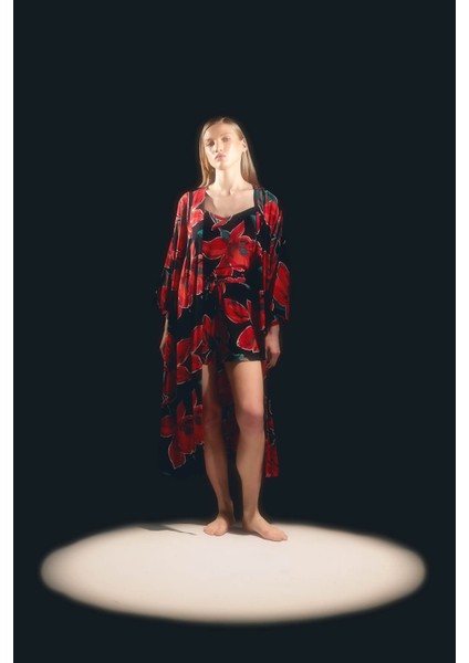 Kadın Vegan Dokuma Kimono fiyatları