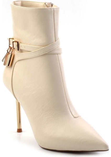 Bej Kadın Bot & Bootie K02209031809 modelleri